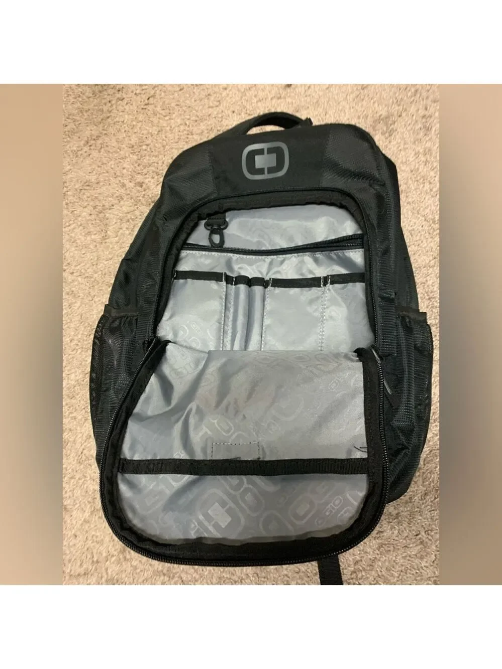 OGIO black laptop backpack travel bag holds 17